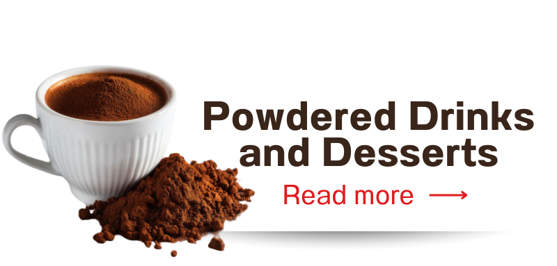 เครื่องดื่มผง และของหวาน